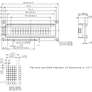 WH1602J TFH CT drawing 8