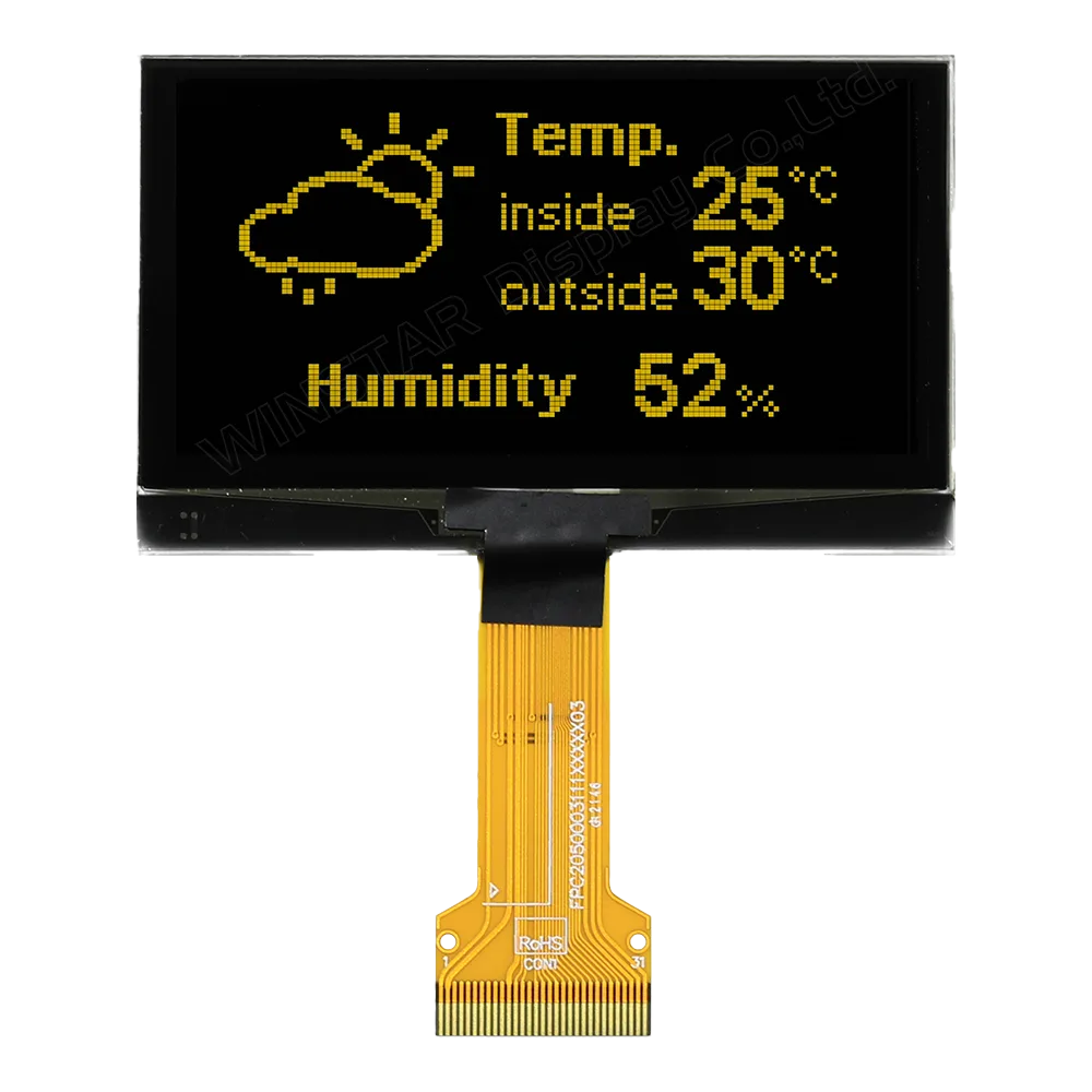 WEO012864ALLPP3N00000 - Graphic OLED display from Winstar Co.